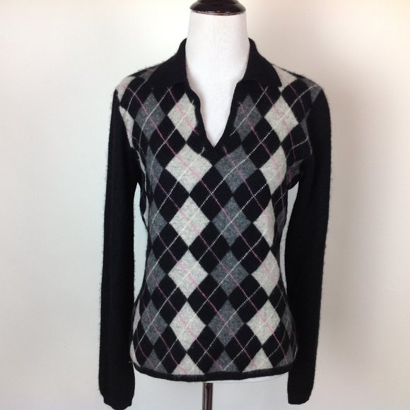 Charter Club 2ply Cashmere Sweater Womens Small - Picture 1 of 5